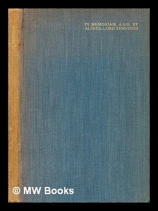 Item #415155 In memoriam. Alfred Baron Tennyson