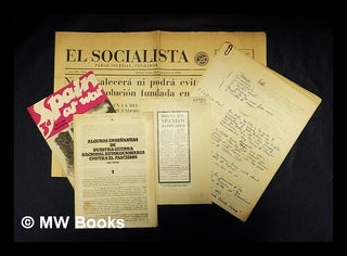 Item #415817 Small cache of Spanish Civil War ephemera. Luis. Fact and Photographs Torres