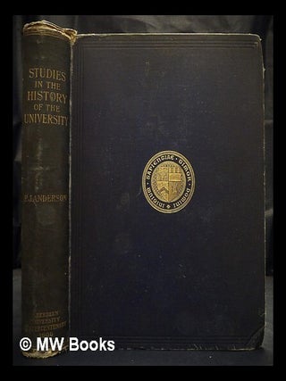 Item #418459 Studies in the history and development of the University of Aberdeen : a...