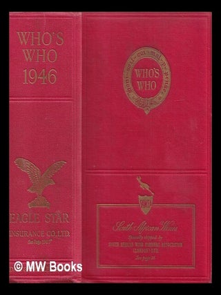 Item #420116 Who's who : an annual biographical dictionary - 1946. Adam, Charles Black