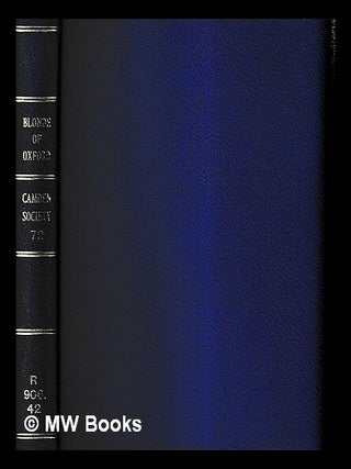 Item #422945 The romance of Blonde of Oxford and Jehan of Dammartin / by Philippe de Reimes, a...