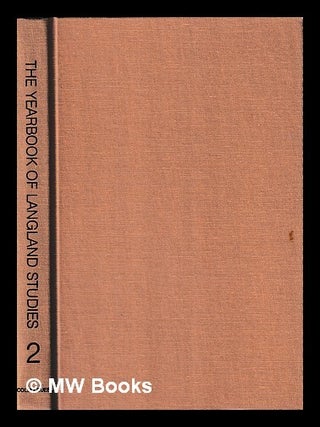 Item #426917 The Yearbook of Langland studies / editors John A. Alford, M. Teresa Tavormina. . -...