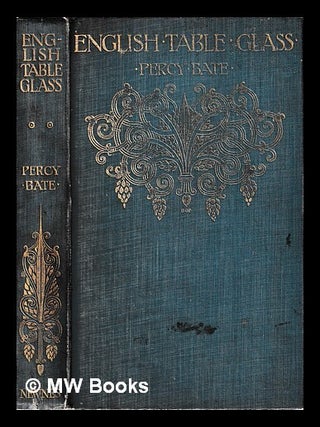 Item #429127 English table glass, by Percy Bate. Percy Bate