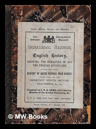 Item #433746 Genealogical Table, showing the direct descent of Her Most Gracious Majesty...
