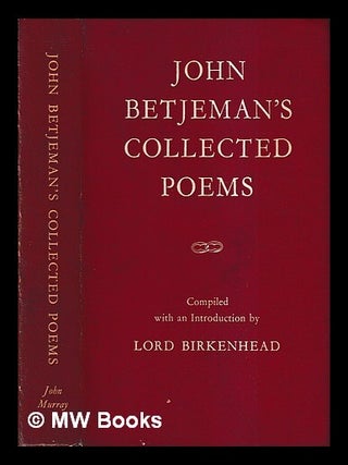 Item #433971 John Betjeman's collected poems / compiled and with an introduction by the Earl of...