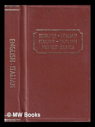 Item #438692 Midget Dictionaries : English-Italian, Italian-English, etc. Burgess, Bowes, publisher