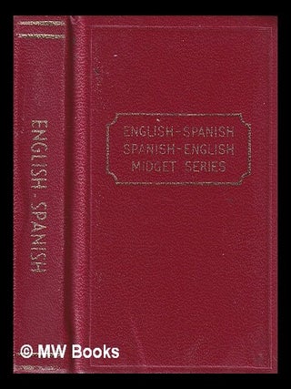 Item #438694 Midget Dictionaries : English-Spanish, Spanish-English, etc. Burgess, Bowes, publisher