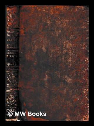 Item #439186 The works of the English poets; : with prefaces, biographical and critical, / by...