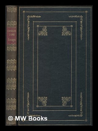Item #444208 Essays / edited with an introduction by Rosalind Vallance and John Hampden ; wood...