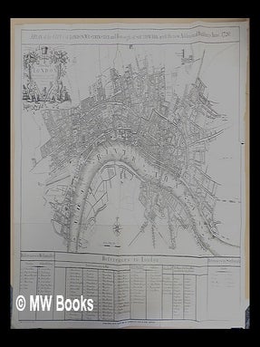 Item #444631 A plan of the city's of London, Westminster and Borough of Southwark, with the new...