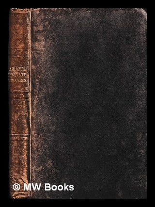 Item #450665 Private thoughts on religion : and other subjects connected with it / extracted from...
