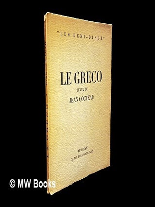 Item #450962 Le Greco / texte de Jean Cocteau. Greco, Jean Cocteau