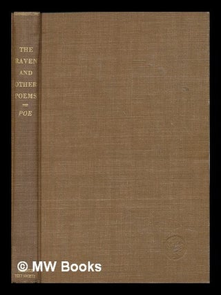 Item #452461 The Raven and other poems / Reproduced in facsimile from the Lorimer Graham Copy of...