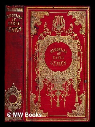 Item #455617 Memorials of early genius : and achievements in the pursuit of knowledge. Thomas...