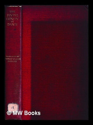 Item #456210 The Divine comedy of Dante Alighieri / translated into English verse by Thomas...