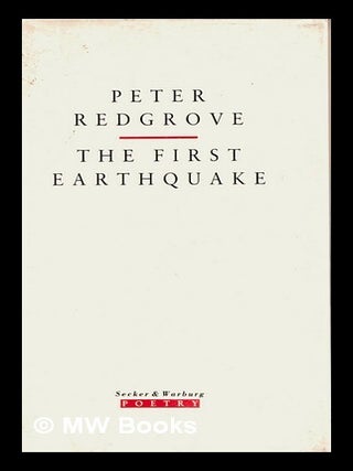 The first earthquake / Peter Redgrove