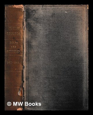 Item #461623 Reprint of statutes, rules and schedules governing the disposal of public records by...