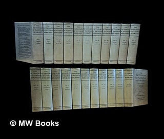 Item #464106 The Dictionary of national biography : founded in 1882 by George Smith / edited by...