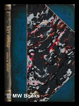 Item #468714 Walt Whitman. Walt Whitman