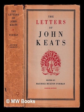 Item #469327 Letters of John Keats / selected by Frederick Page. John Keats