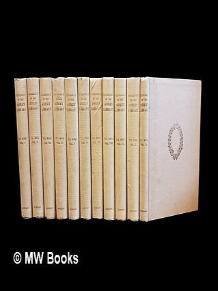 Item #474385 The Ashley Library : a catalogue of printed books, manuscripts, and autograph...