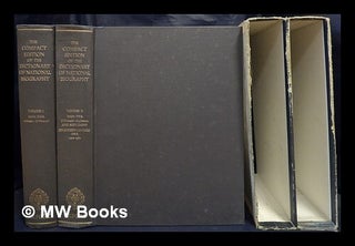 Item #478314 The compact edition of the dictionary of national biography : complete text...