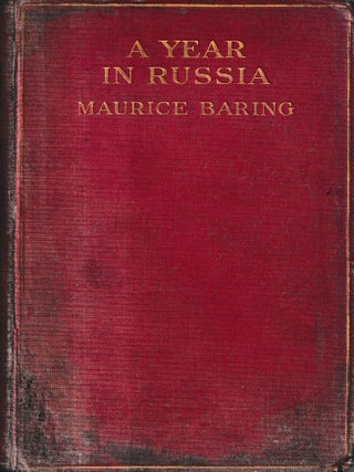 A year in Russia. Maurice Baring.