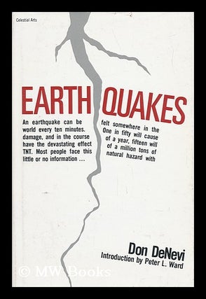 Item #48823 Earthquakes / Don Denevi, with an Introd. by Peter L. Ward. Don Denevi, 1937