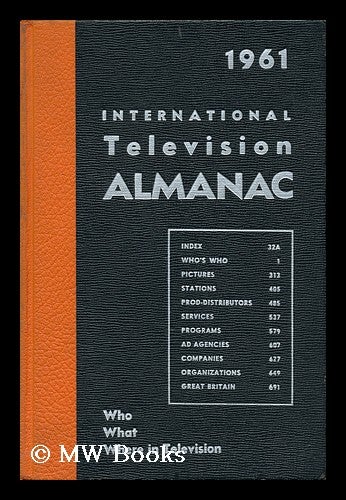 Item #49636 International Television Almanac 1961. Charles S. Aaronson.