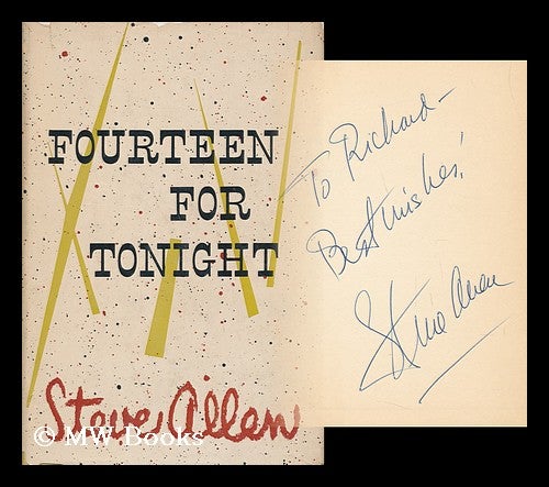 Item #49987 Fourteen for Tonight. Steve Allen.
