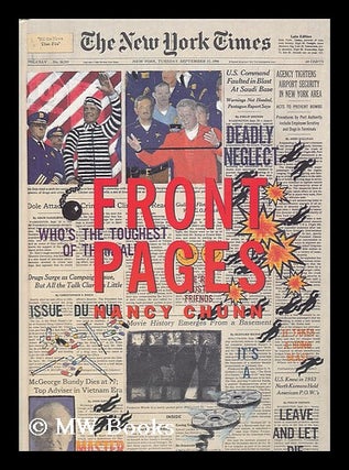 Item #51033 Front Pages / Nancy Chunn ; Interview with the Artist by Gary Indiana. - [Published...