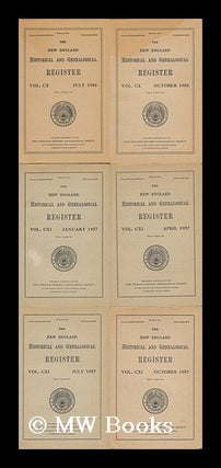 Item #56728 The New England Historical and Genealogical Register (6 Vols. ) July 1956 to October...