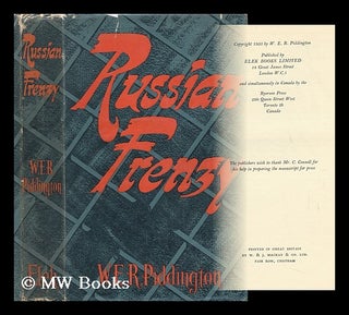 Item #57796 Russian Frenzy / W. E. R. Piddington. William Ernest Reginald Piddington, 1926