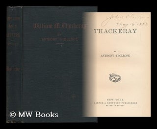 Item #62502 Thackeray. Anthony Trollope
