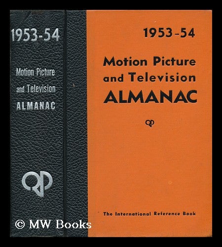Item #62595 Motion Picture and Television Almanac, 1953-54. Charles S. Aaronson.