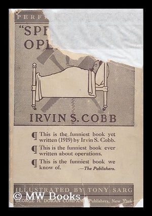 Item #62696 "Speaking of Operations--" by Irvin S. Cobb ... Illustrations by Tony Sarg. Irvin...