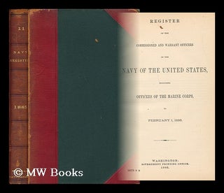 Item #68337 Register of the Commissioned and Warrant Officers of the Navy of the United States :...
