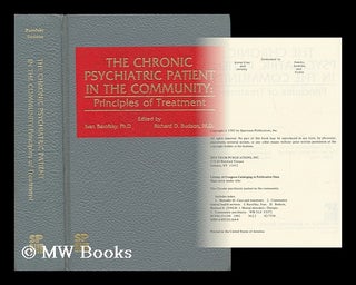 Item #71407 The Chronic Psychiatric Patient in the Community : Principles of Treatment / Edited...