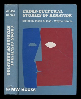 Item #72608 Cross-Cultural Studies of Behavior. Ihsan Al-Issa, Comp