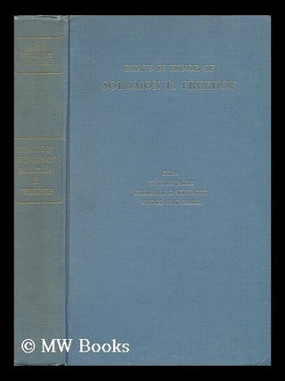 Item #73589 Essays in Honor of Solomon B. Freehof - [Editors: Walter Jacob, Frederick C. Schwartz...