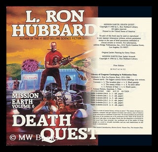Item #81175 Death Quest. La Fayette Ron Hubbard