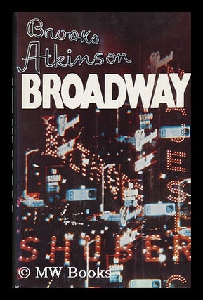 Item #81749 Broadway. Brooks Atkinson