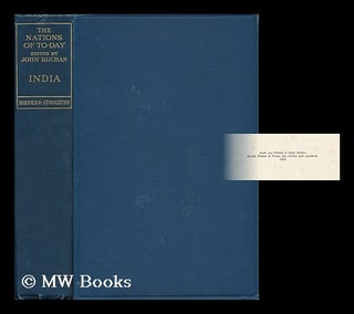 Item #91027 India, by Sir Verney Lovett ... with a Section on Economics Based on a Contribution...