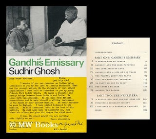 Item #93932 Gandhi's Emissary. Sudhir Ghosh