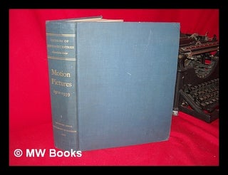 Item #99305 Motion Pictures, 1912-1939. Library Of Congress. Copyright Office