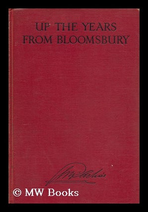 Item #99568 Up the Years from Bloomsbury : an Autobiography. George Arliss